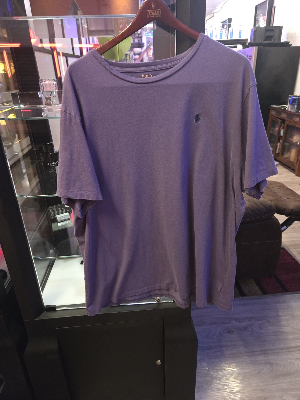 Polo by Ralph Lauren Lavender Crew Neck T-Shirt